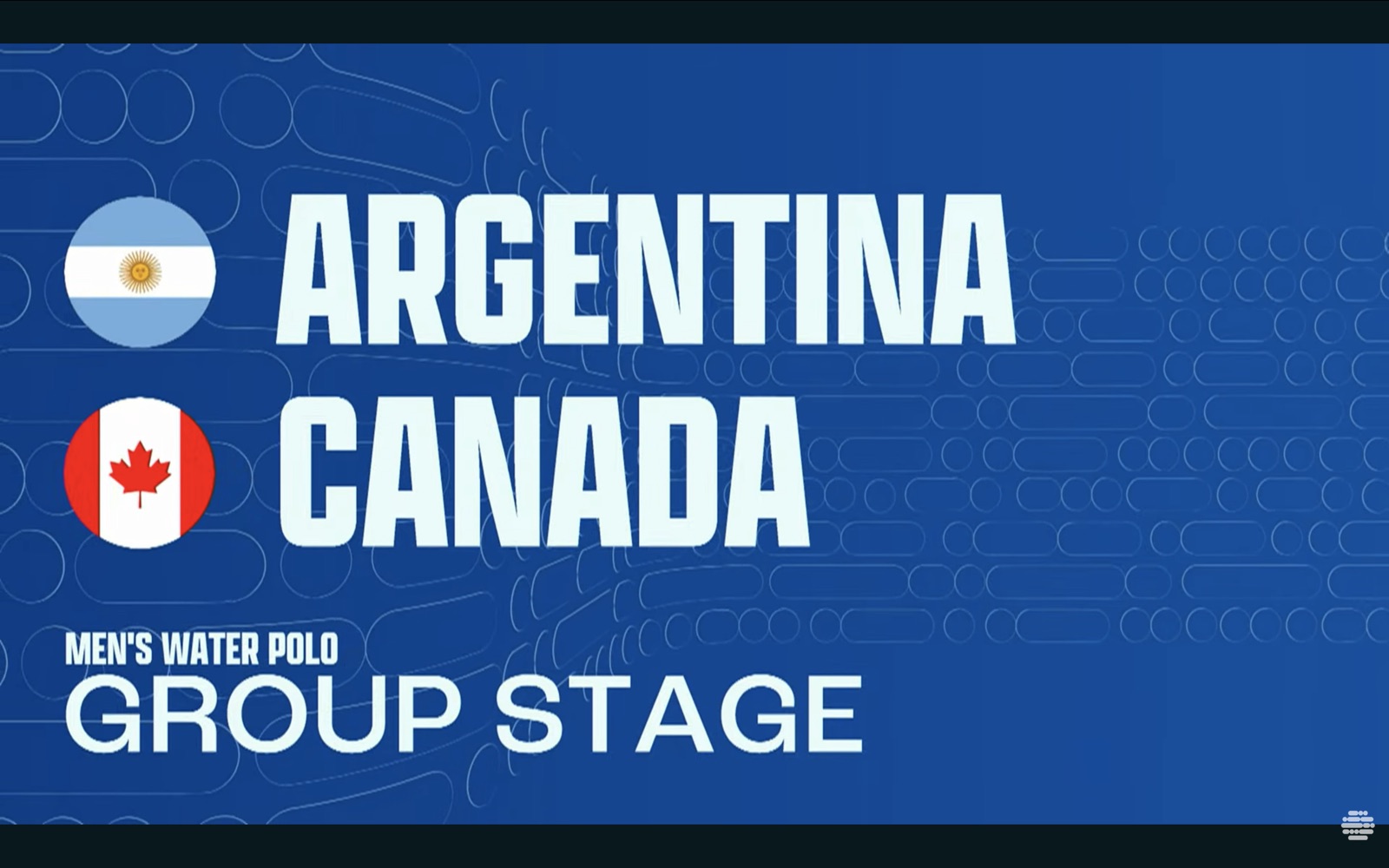 Anuncio del partido Argentina vs Canad&aacute;